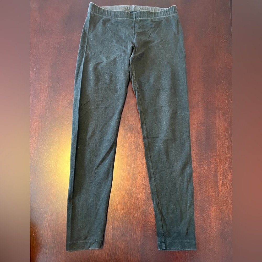 Obey black brownish crop coton legging